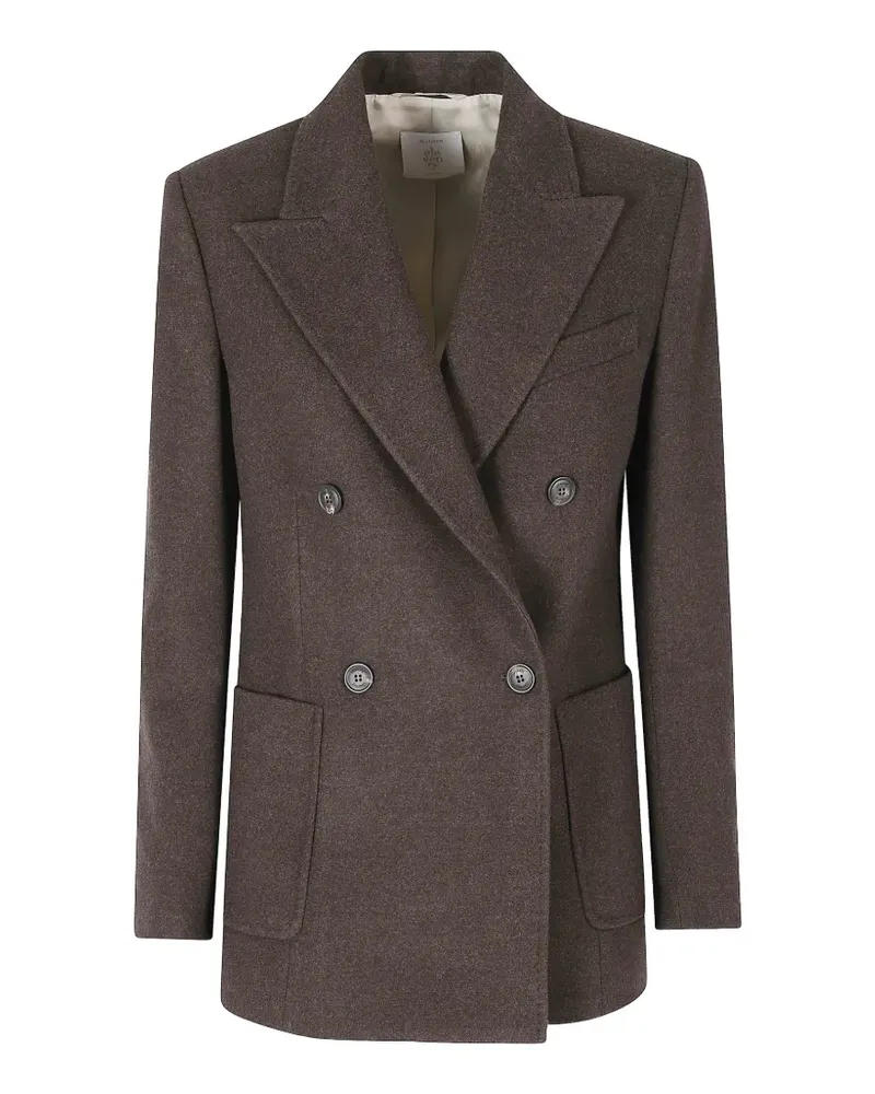 Eleventy double-breasted peak-lapels blazer - Braun Braun