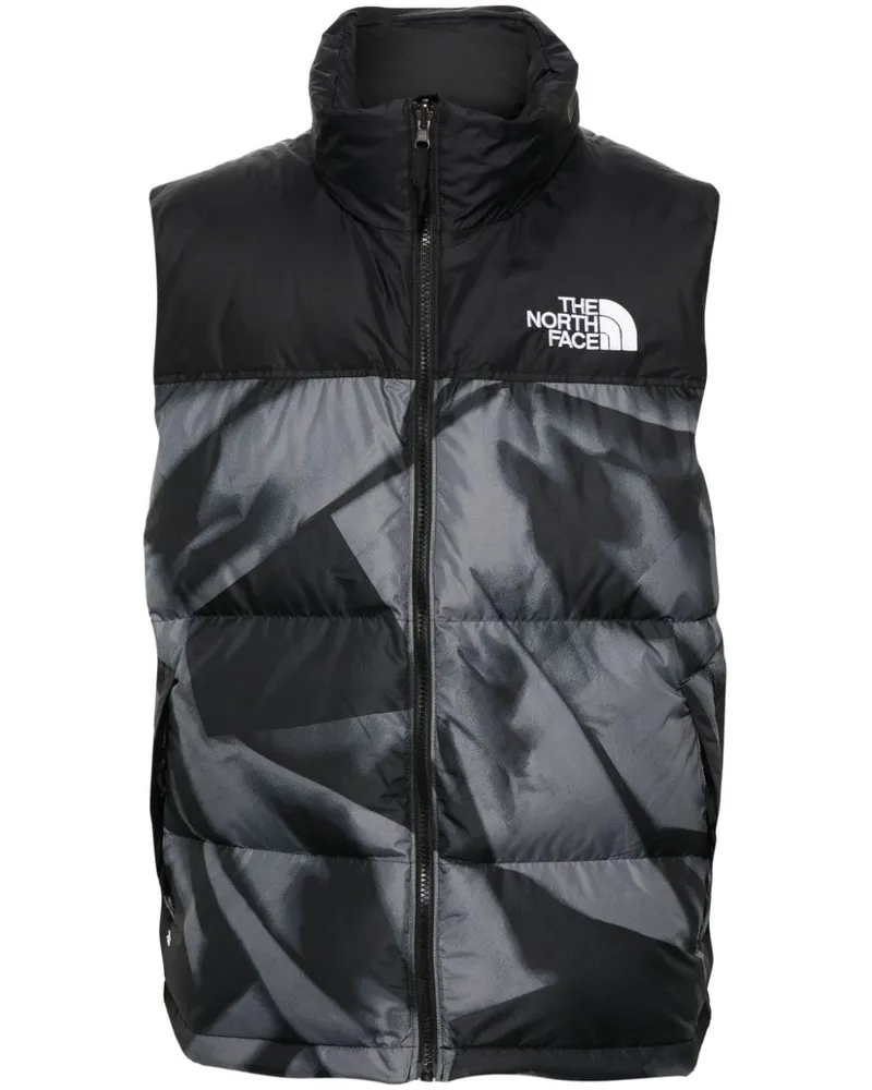 The North Face Retro Nupset Daunenweste Schwarz