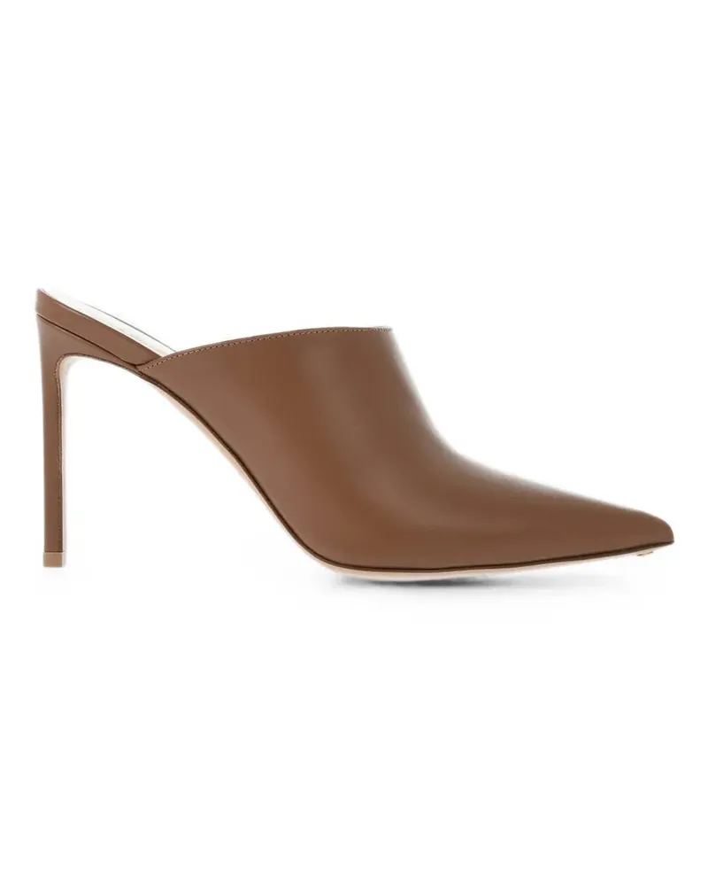 Francesco Russo pointed-toe stiletto mules - Braun Braun