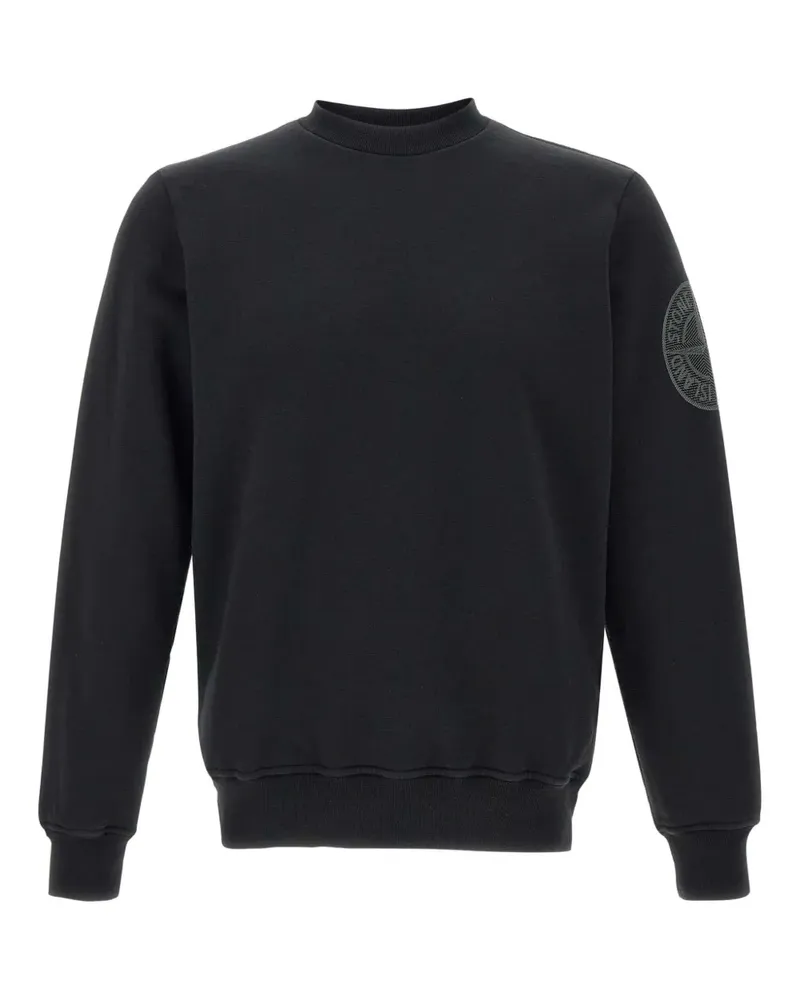 Stone Island Sweatshirt aus Jersey - Schwarz Schwarz