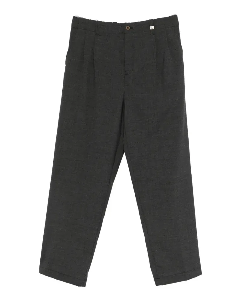 MYTHS Poseidone pleated trousers - Grau Grau