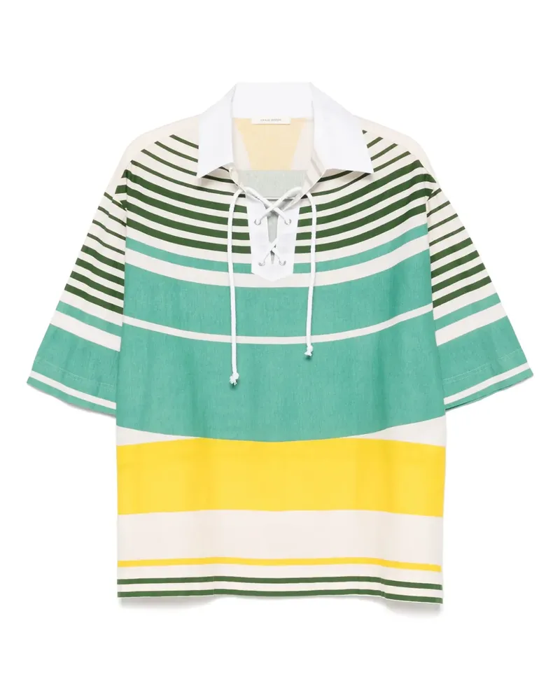 Craig Green Wave Poloshirt - Nude Nude