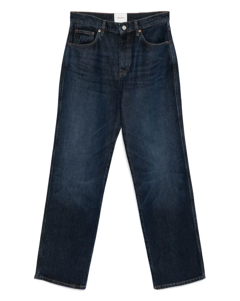 Reformation Val 90's Jeans mit geradem Bein - Blau Blau