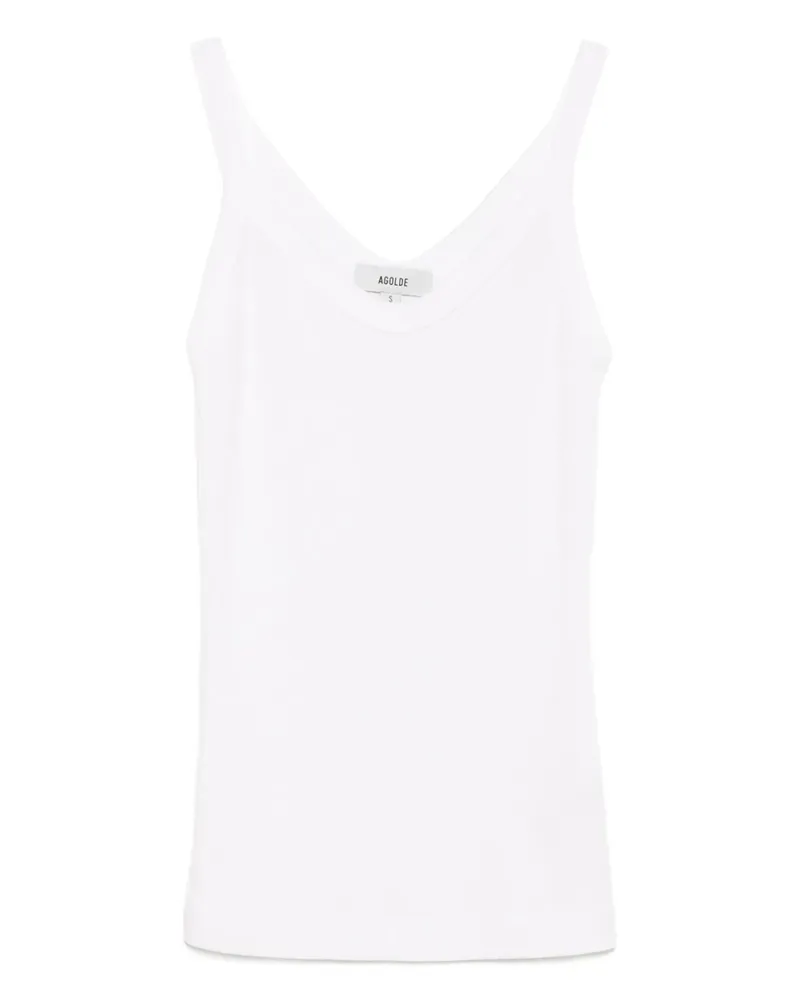 AGOLDE Jordan Tanktop - Weiß Weiß