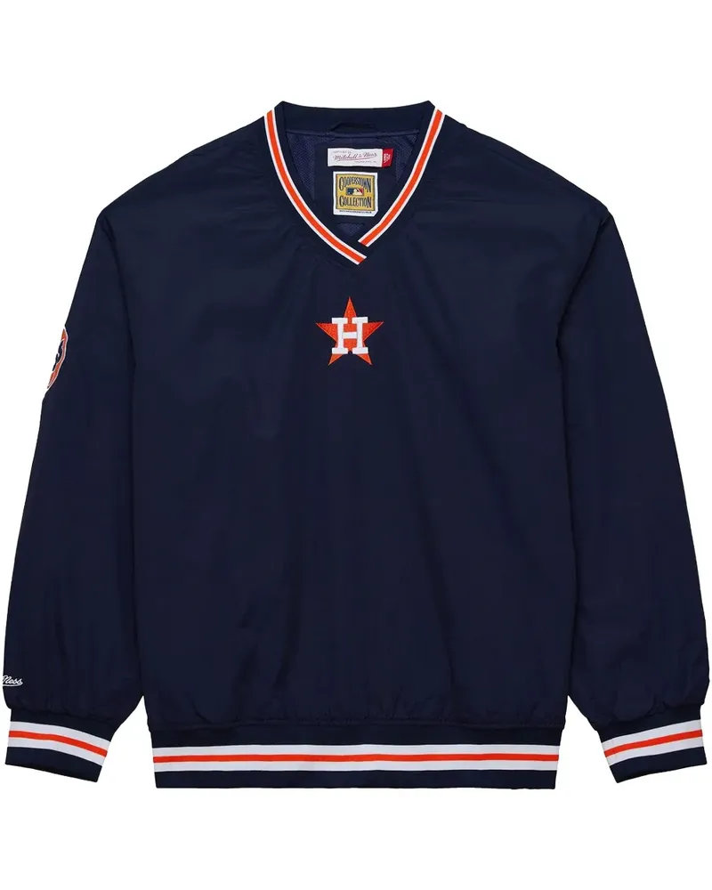 Mitchell & Ness MLB Classic Houston Astros Sweatshirt - Blau Blau