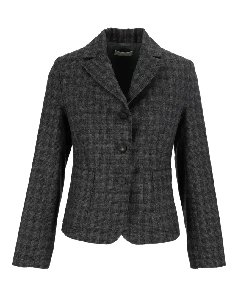 Antonelli Firenze Jacke mit Karomuster - Grau Grau