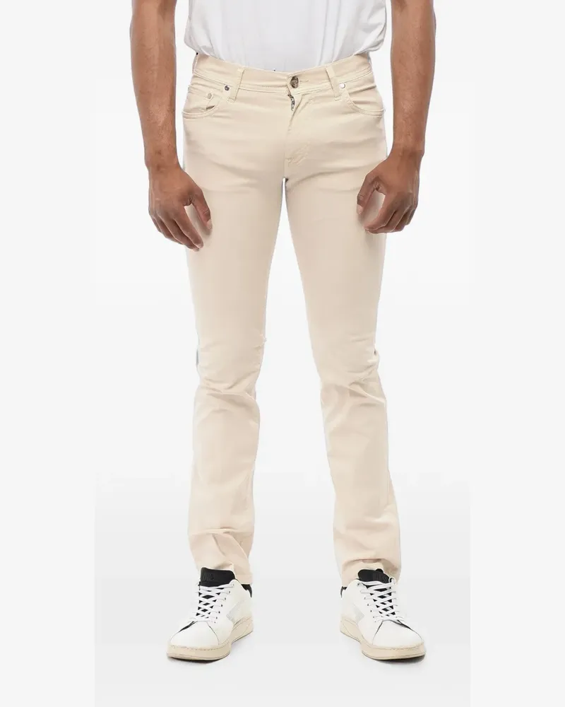 Corneliani Five-Pocket-Hose - Nude Nude