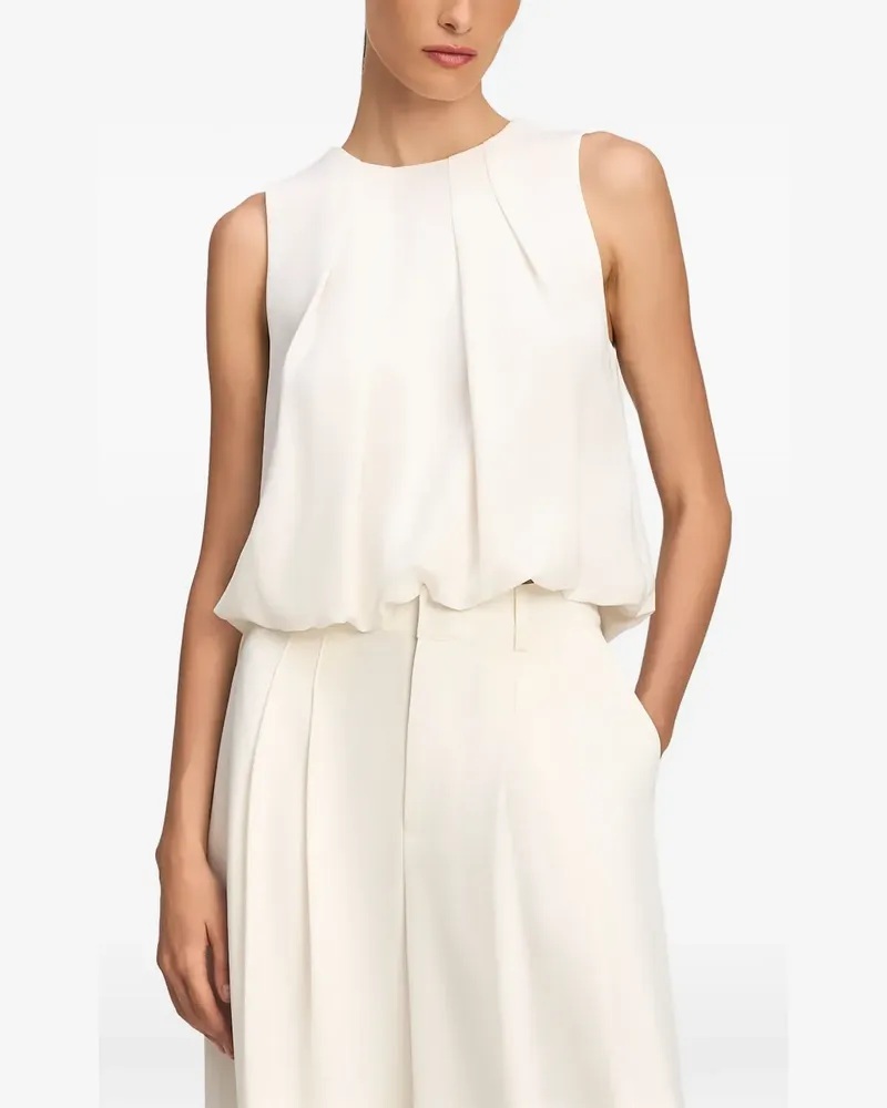 Cinq à Sept Avira pleated blouse - Weiß Weiß