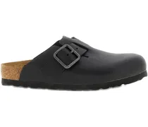 Boston WB Mules mit Schnalle - Schwarz