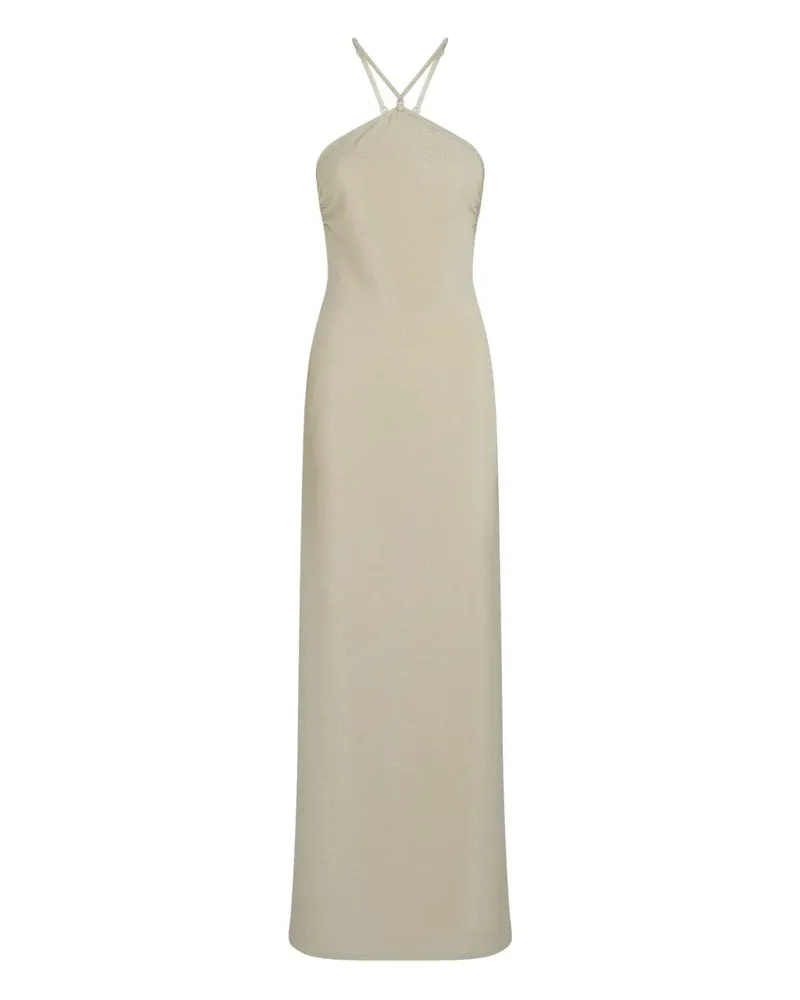 Karl Lagerfeld Neckholder-Strandkleid - Nude Nude