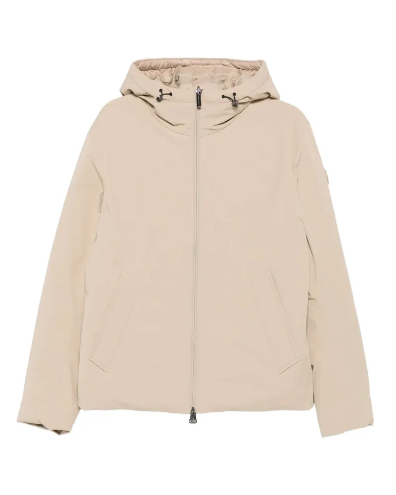 Colmar hooded zip-front jacket - Nude Nude
