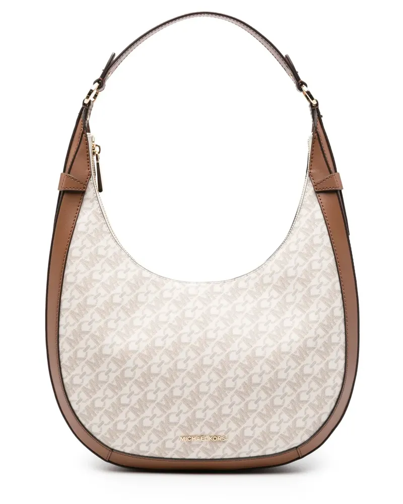 Michael Kors Großer Shopper mit Monogramm-Print - Nude Nude