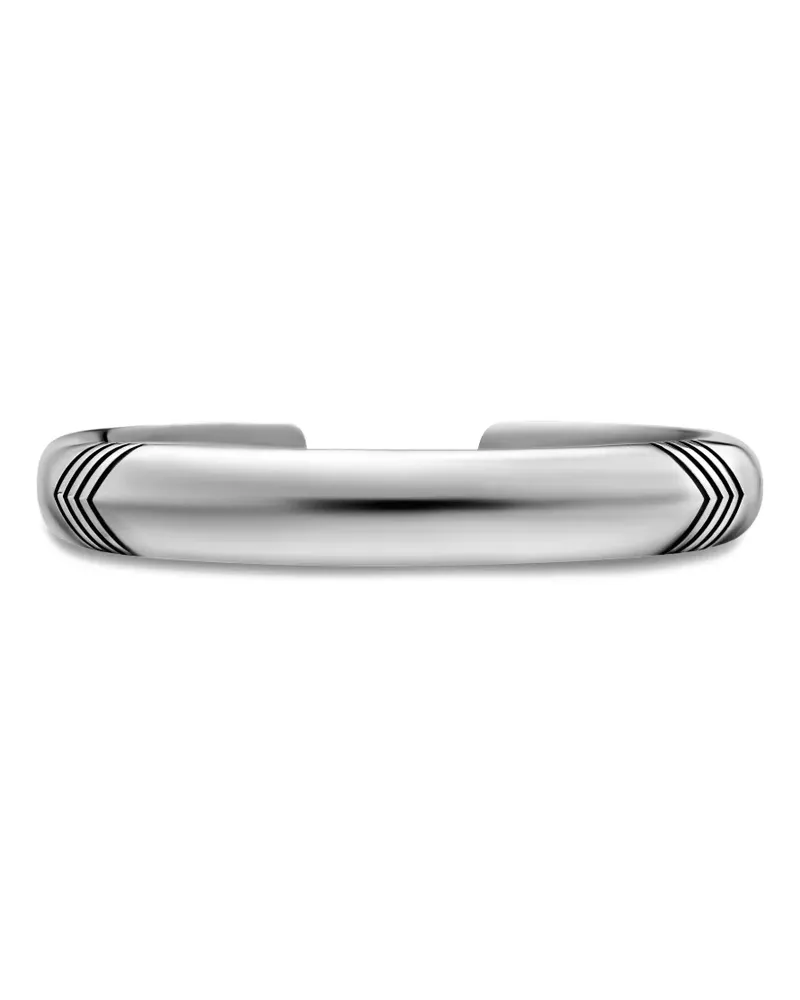 David Yurman Chevron Bold cuff bracelet - Silber Silber