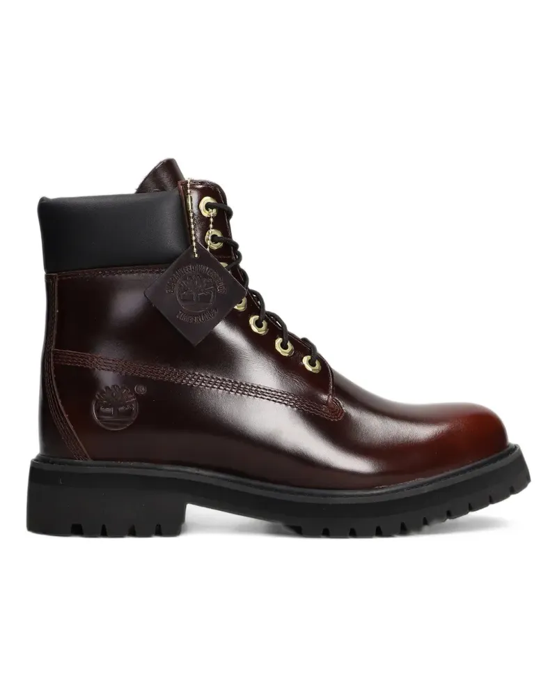 Timberland Heritage 6 Inch leather boots - Rot Rot