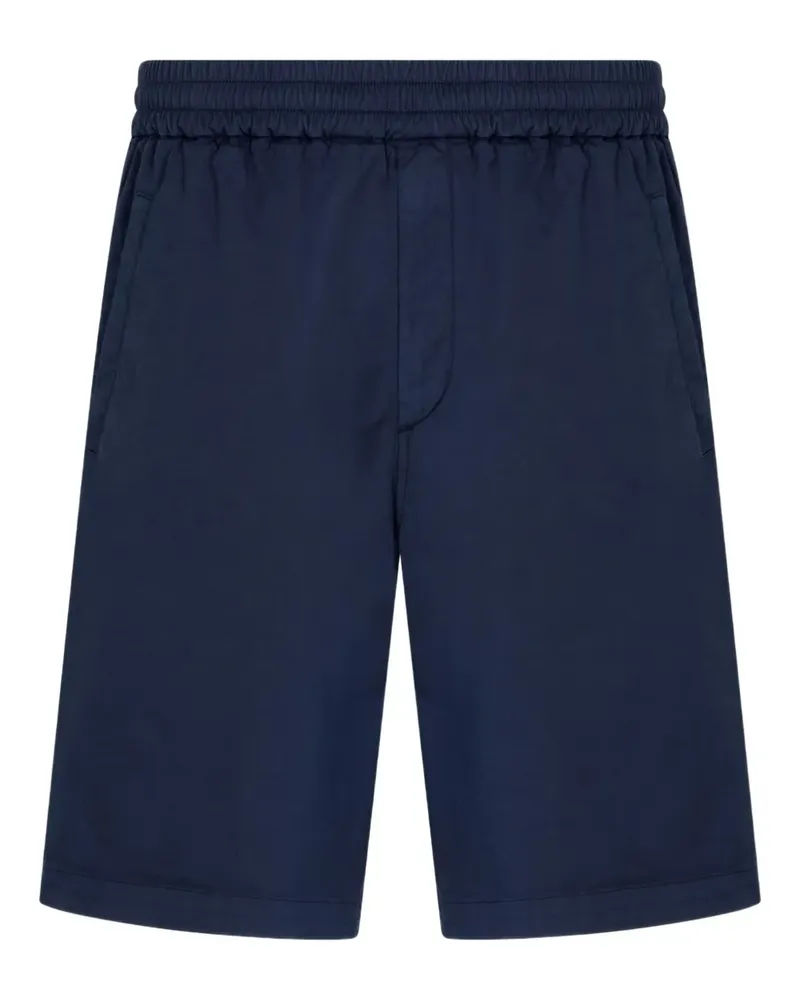 Giorgio Armani elasticated-band shorts - Blau Blau