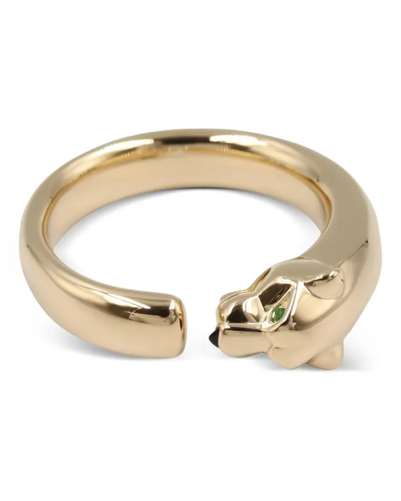 Cartier 2010s Panthère De  onyx tsavorite ring - Gold Gold