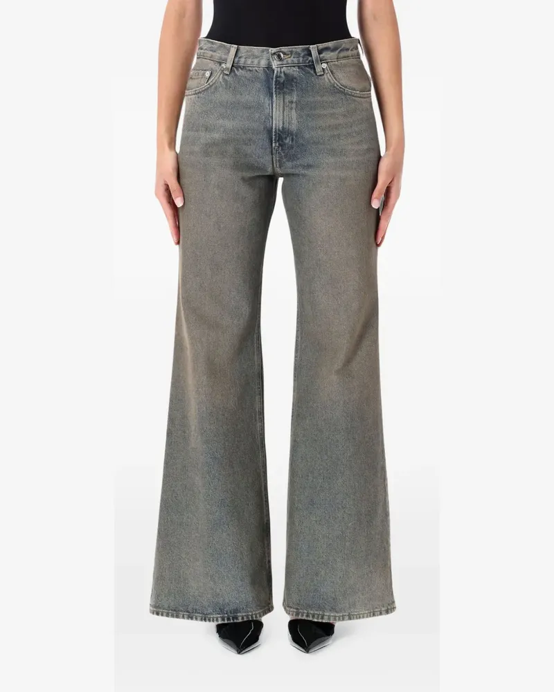 Haikure Clara Jeans mit weitem Bein - Grau Grau