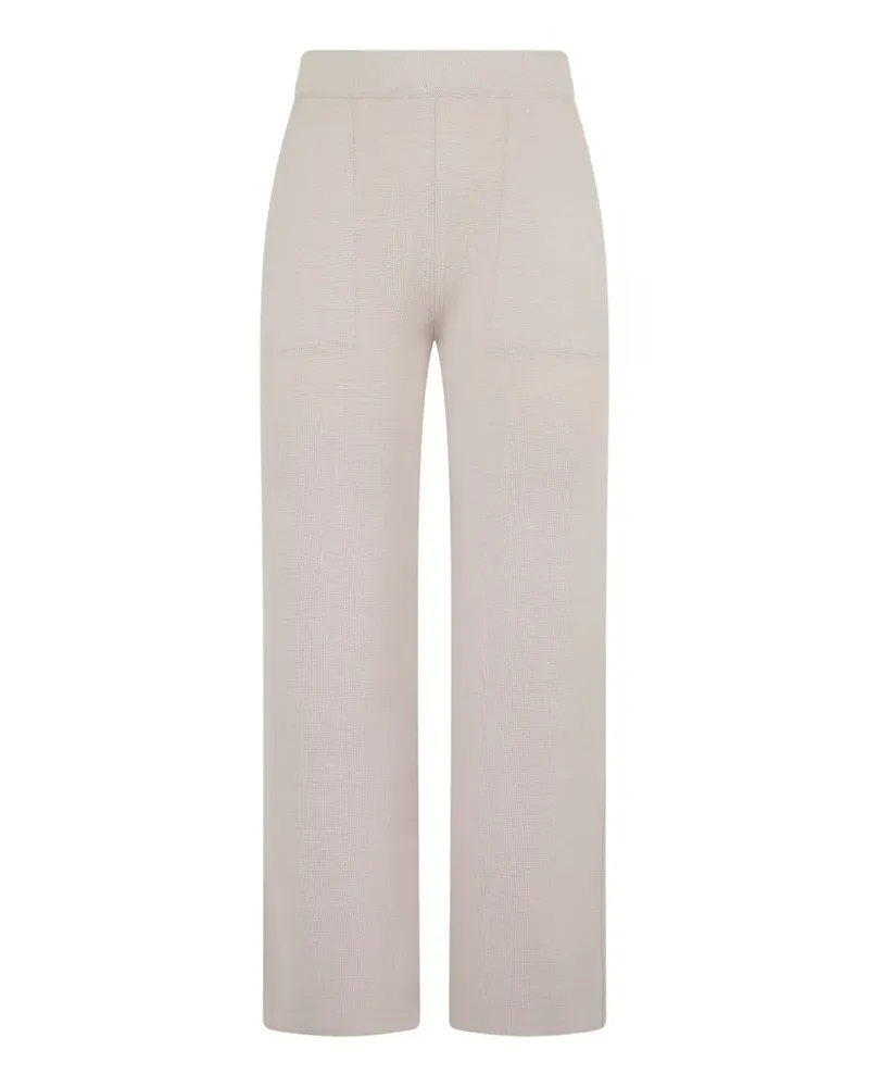MOORER Hose mit geradem Bein - Grau Grau