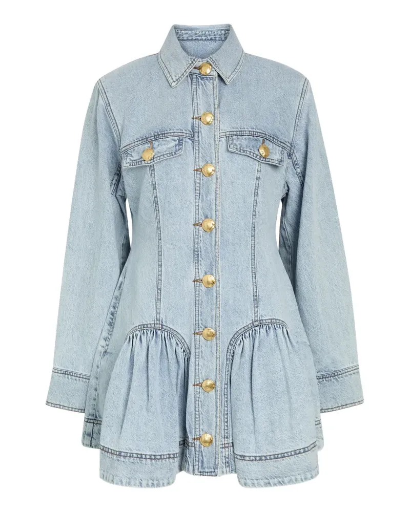Aje. Noa denim mini dress - Blau Blau