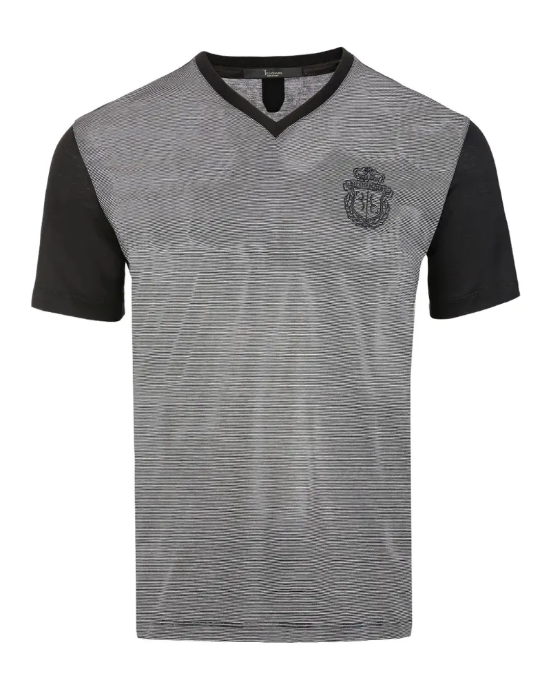 Billionaire V-neck T-shirt - Grau Grau