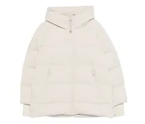 Gesteppte Daunenjacke - Nude