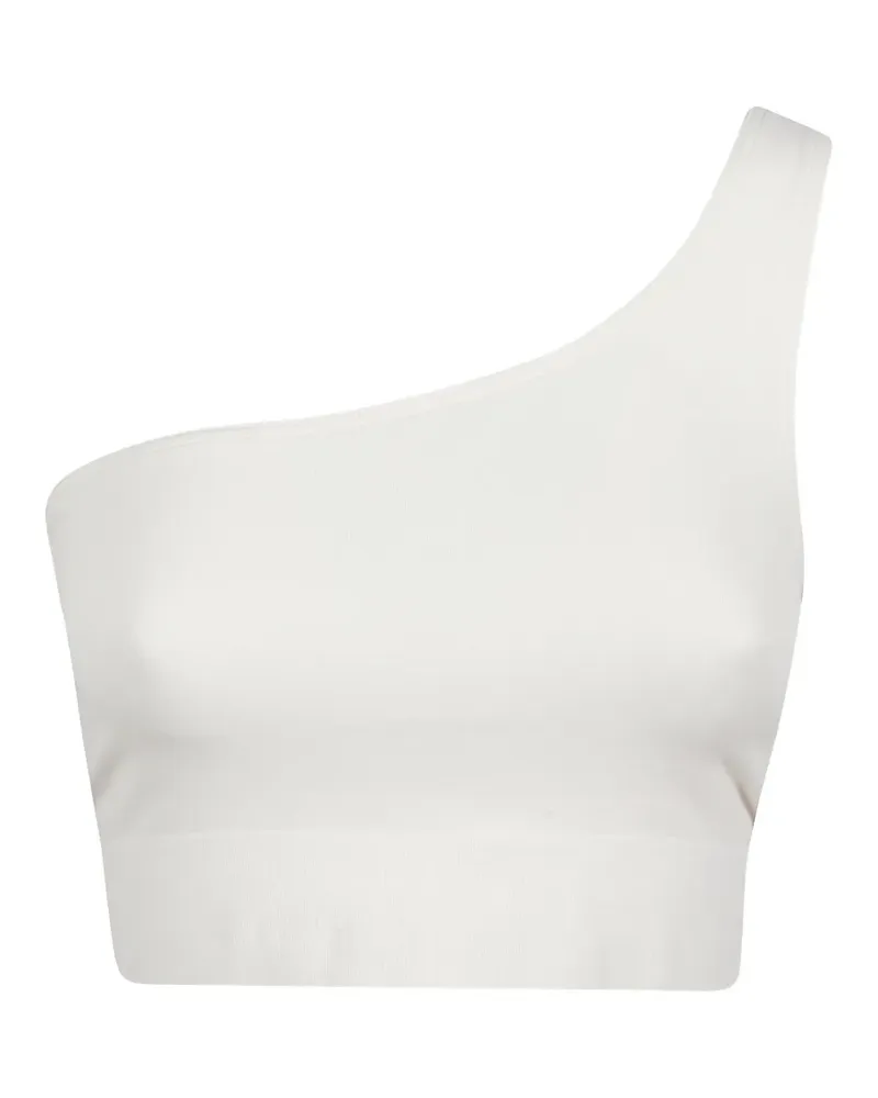 Wolford one-shoulder crop top - Weiß Weiß
