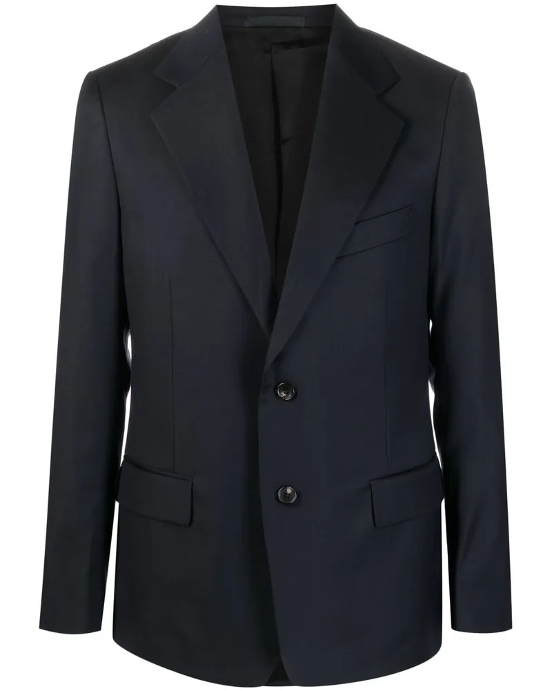 Lanvin Einreihiges Sakko - Blau Blau