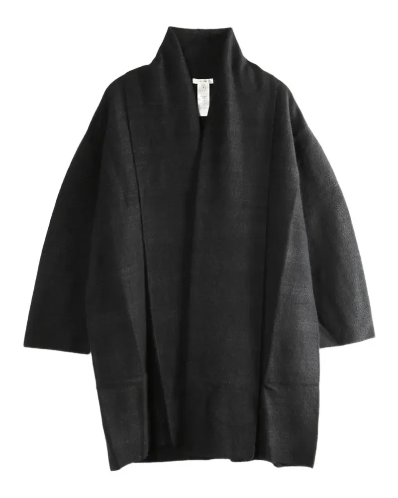 The Row wide-sleeve coat - Grau Grau