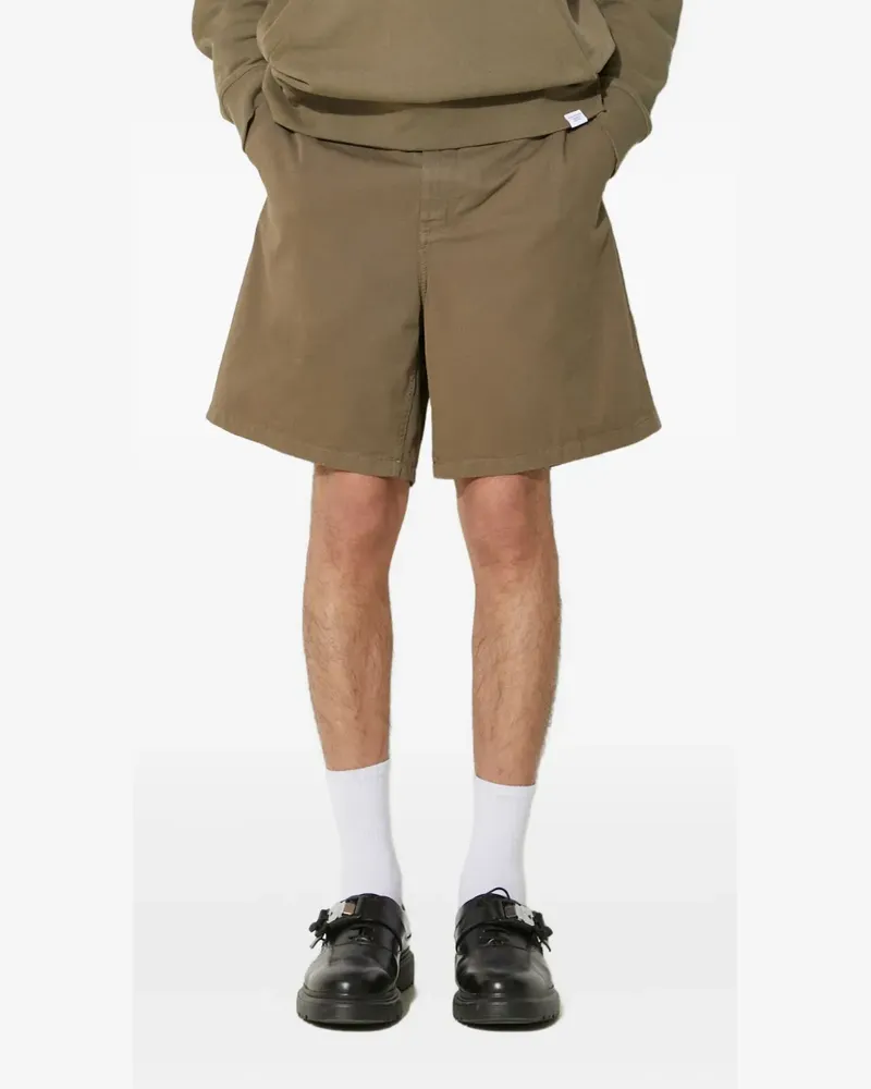 Norse Projects Aros buttoned shorts - Grün Grün