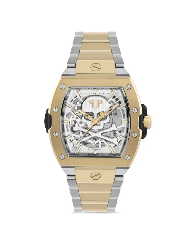 Philipp Plein The Skeleton 44mm - Silber Silber