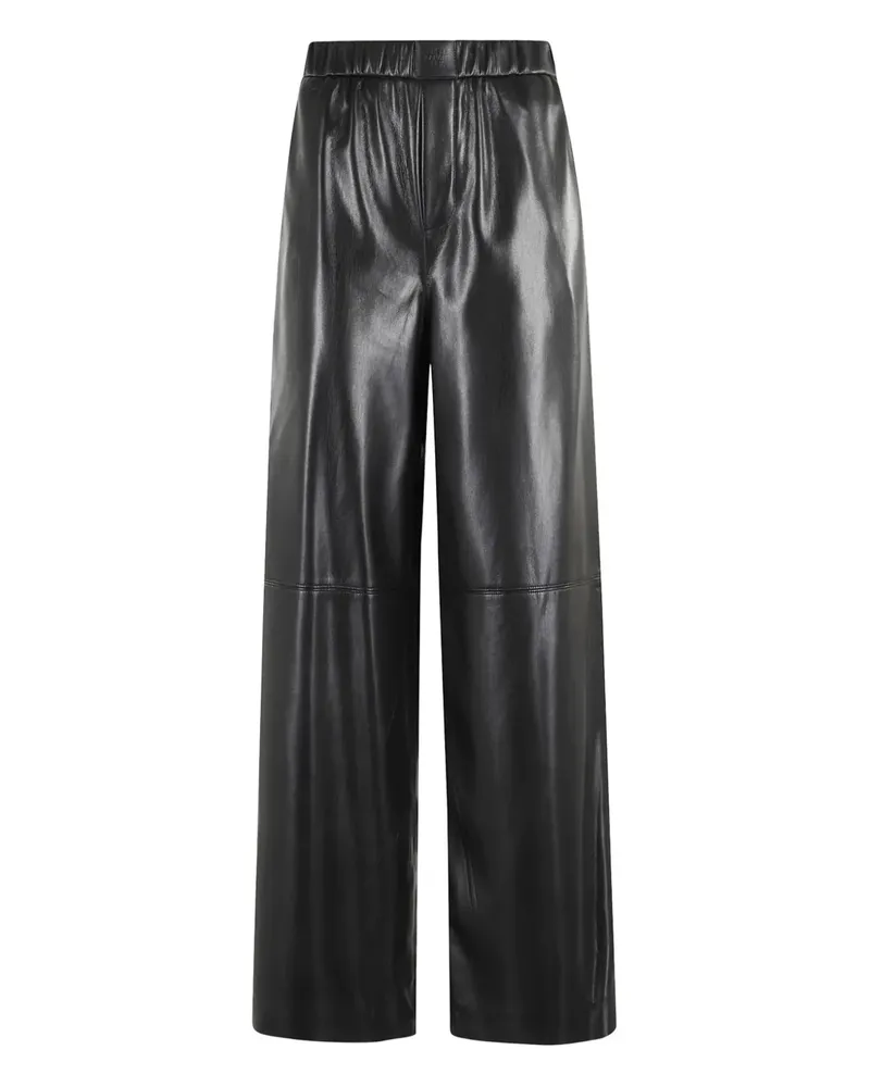 Isabelle Blanche straight-leg trousers - Schwarz Schwarz