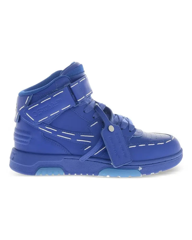 OFF-WHITE high-top Sartorial Stitching sneakers - Blau Blau
