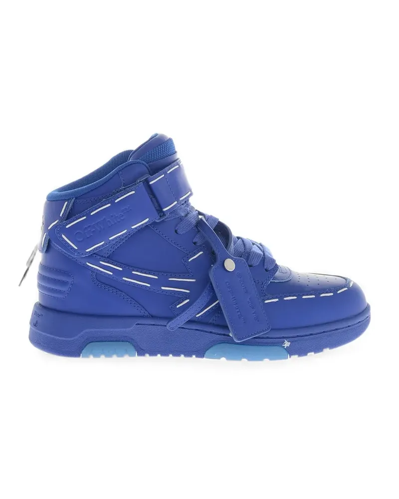 OFF-WHITE high-top Sartorial Stitching sneakers - Blau Blau