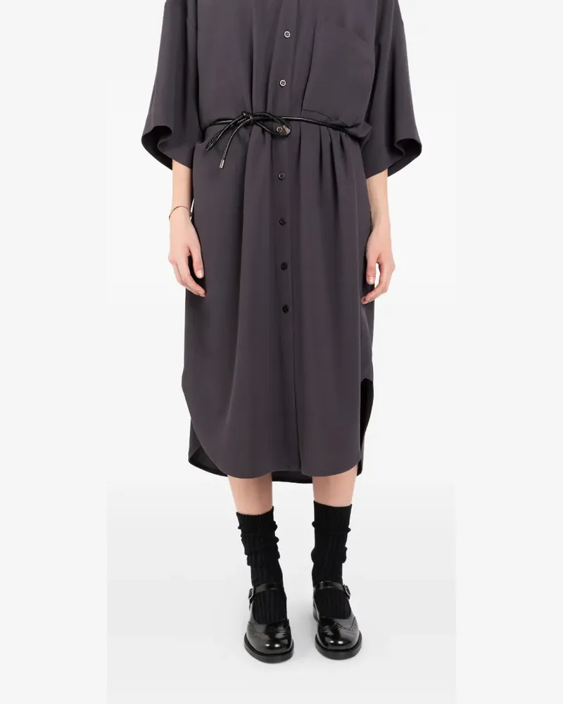 Société Anonyme Mittellanges Hemdkleid - Violett Violett