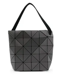 Issey Miyake Geometrische Blocky Umhängetasche Grau