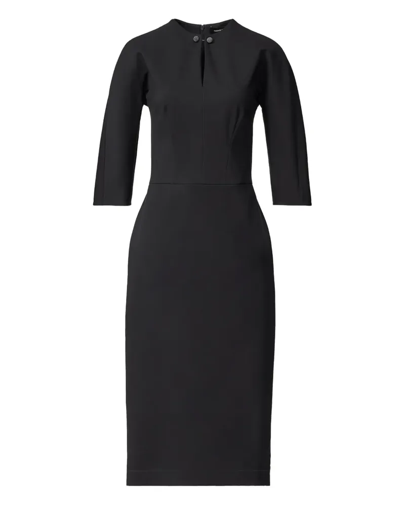Fabiana Filippi Minikleid mit Zierknöpfen - Blau Blau