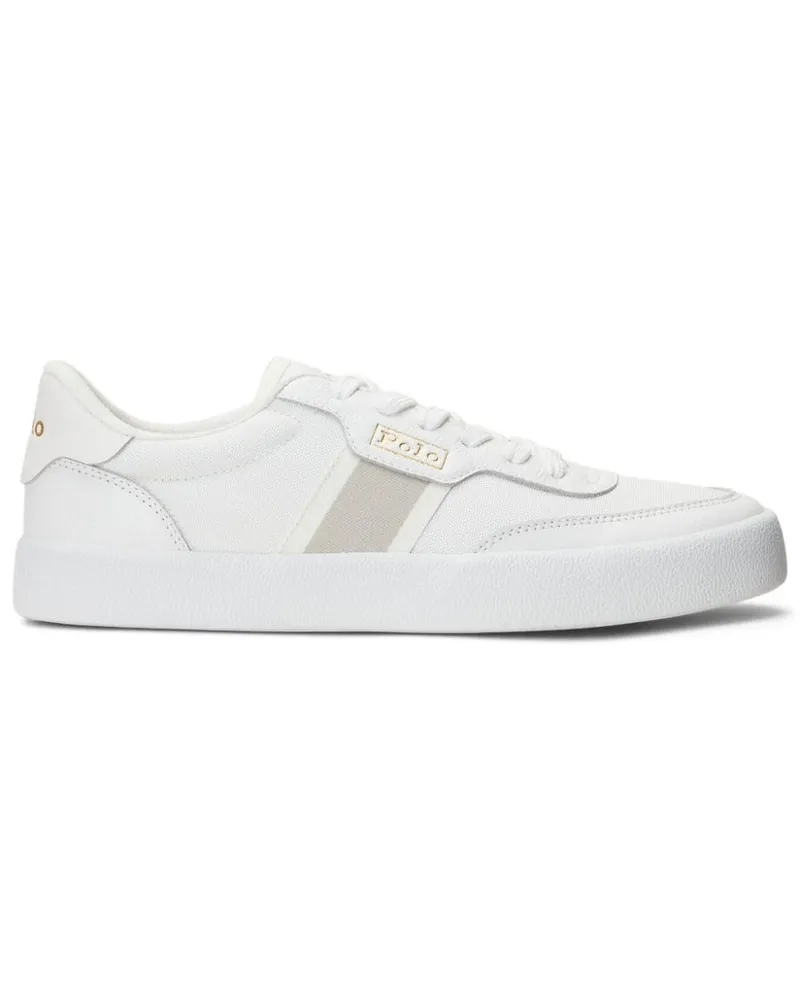 Ralph Lauren Court Sneakers - Weiß Weiß