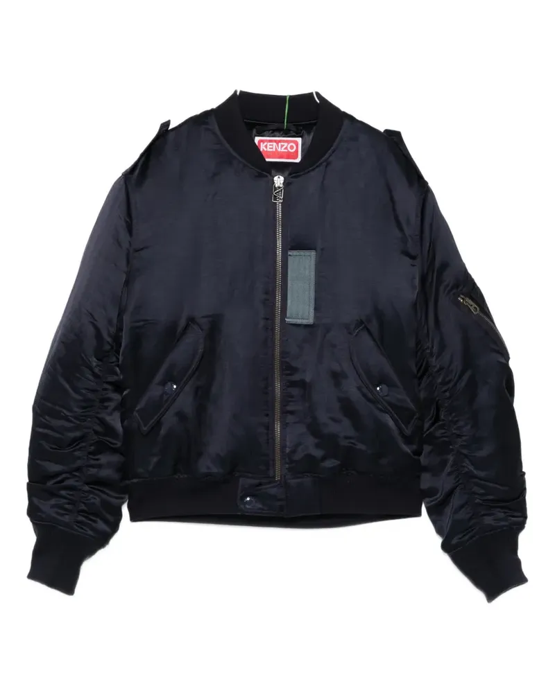 Kenzo zip-up bomber jacket - Blau Blau