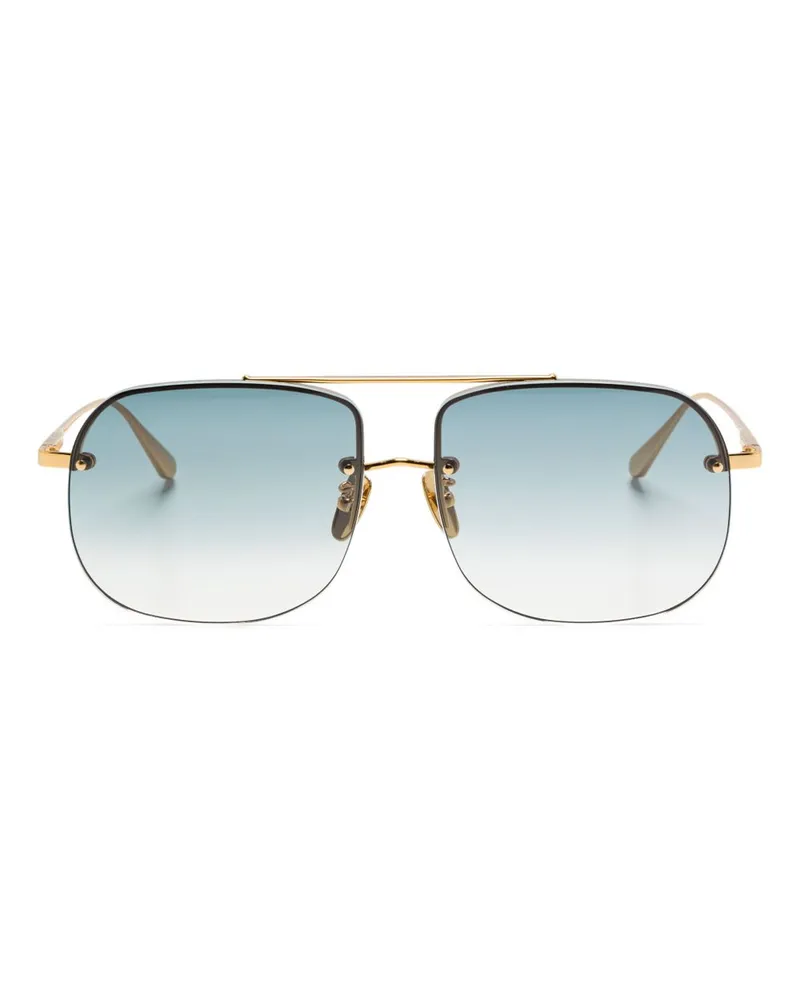 Linda Farrow Seren Sonnenbrille - Gold Gold