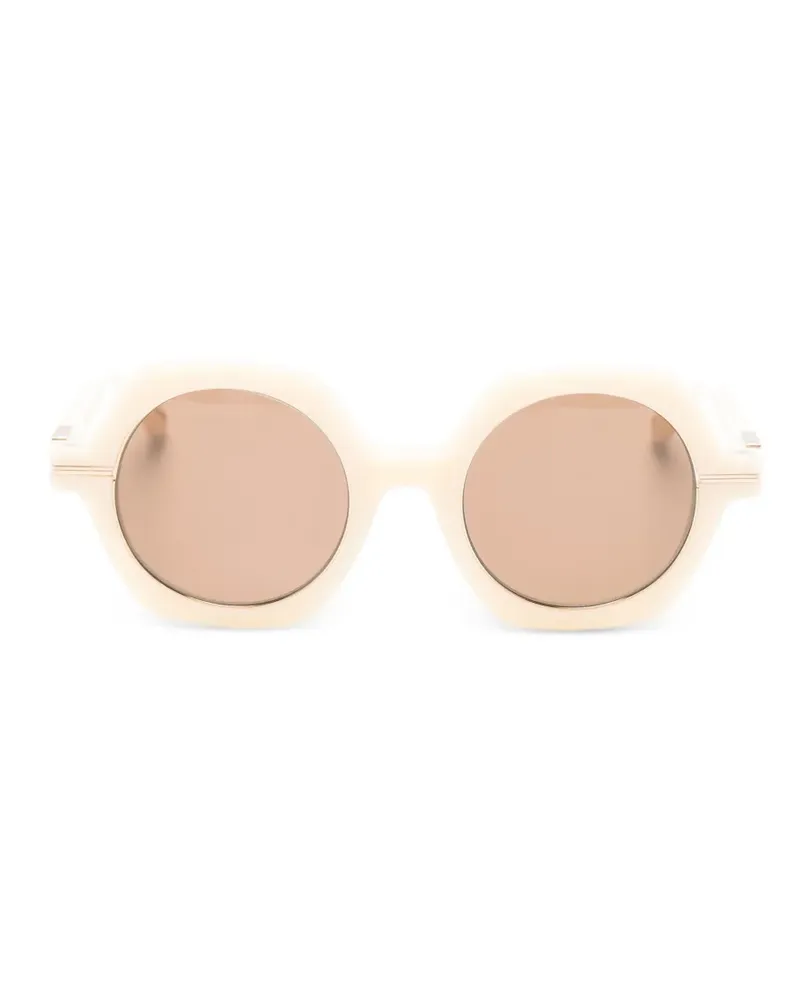 MATSUDA Sonnenbrille mit geometrischem Gestell - Nude Nude