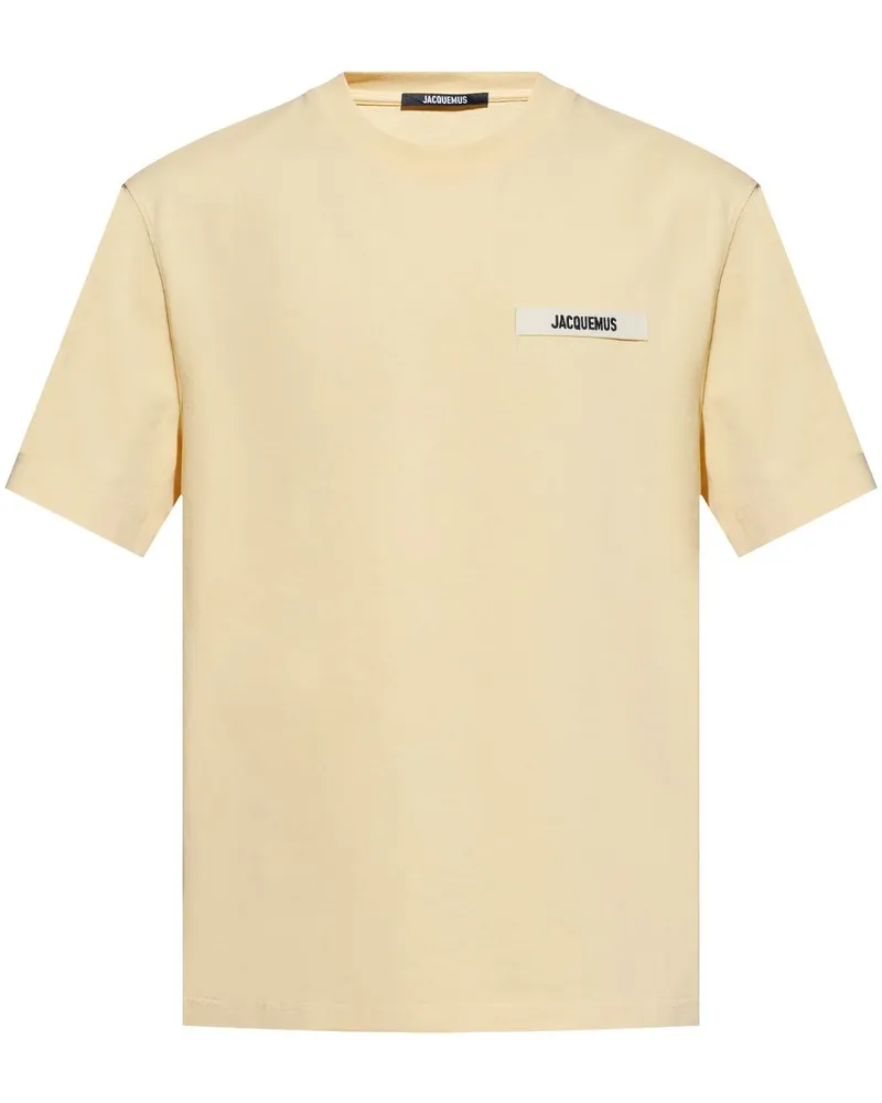 Jacquemus Gros Grain T-Shirt - Nude Nude