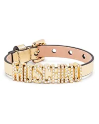 Moschino Verziertes Armband Gold