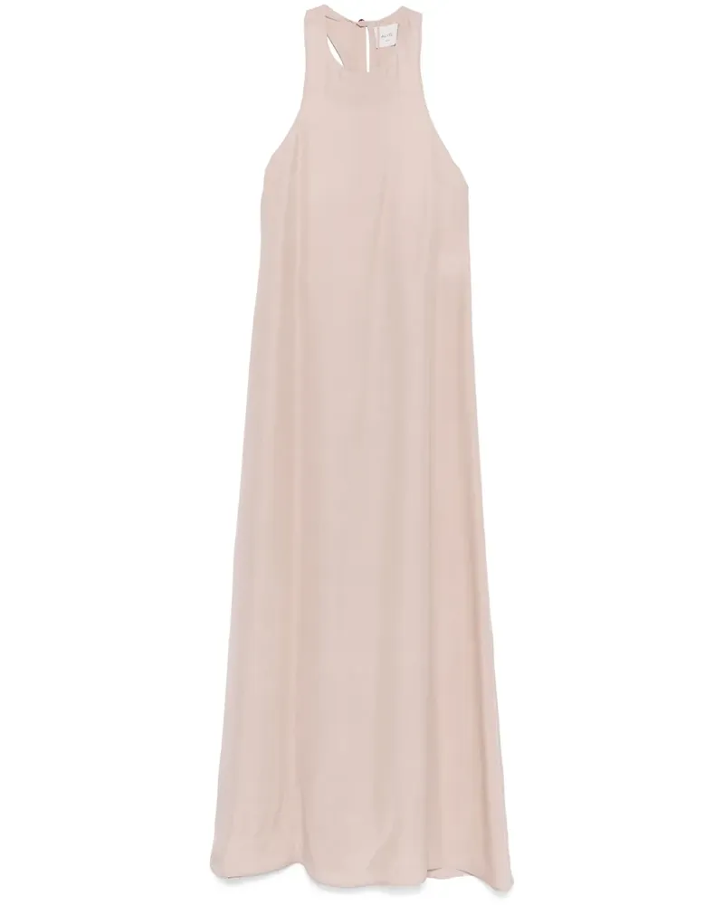 ALYSI Maxikleid in A-Linie - Nude Nude