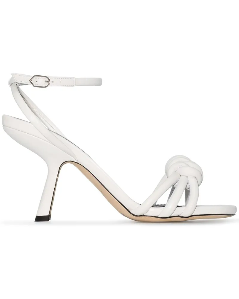 Nicholas Kirkwood Lexi Knot Sandalen 105mm - Weiß Weiß