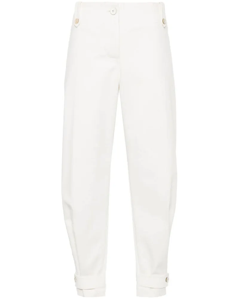 Alexander McQueen Klassische Hose - Weiß Weiß