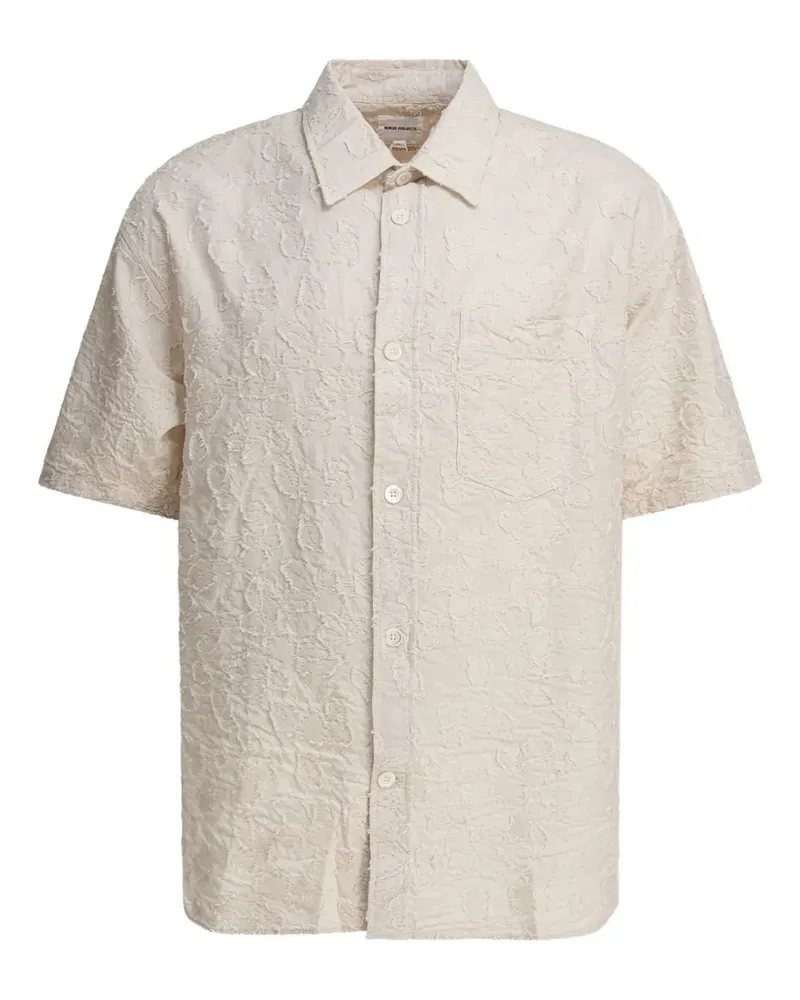 Norse Projects Strukturiertes Hemd - Nude Nude