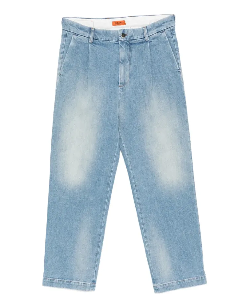 BARENA pleated-detail jeans - Blau Blau