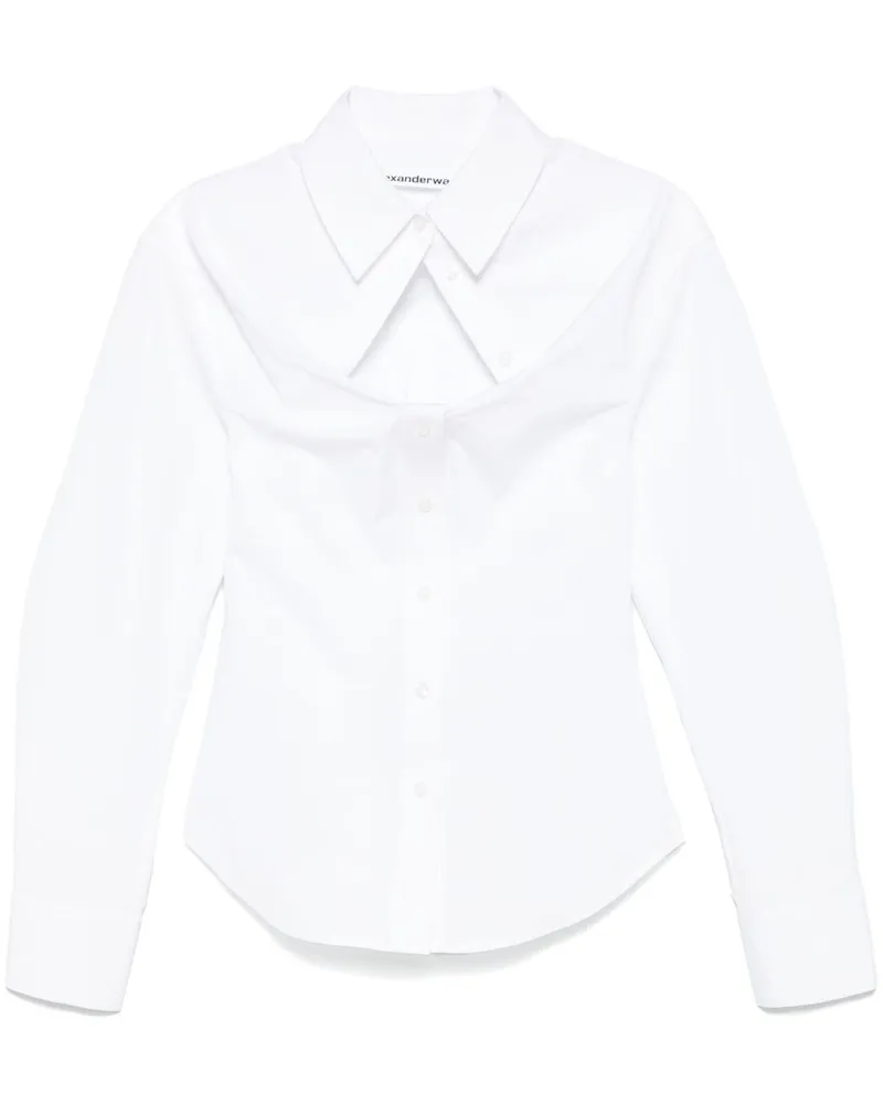 Alexander Wang Hemd im Deconstructed-Look - Weiß Weiß