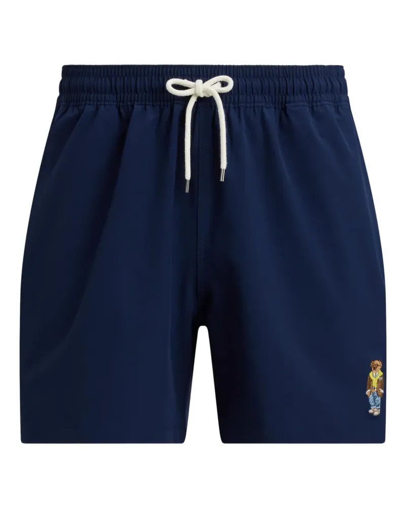 Ralph Lauren Badeshorts mit Kordelzug - Blau Blau
