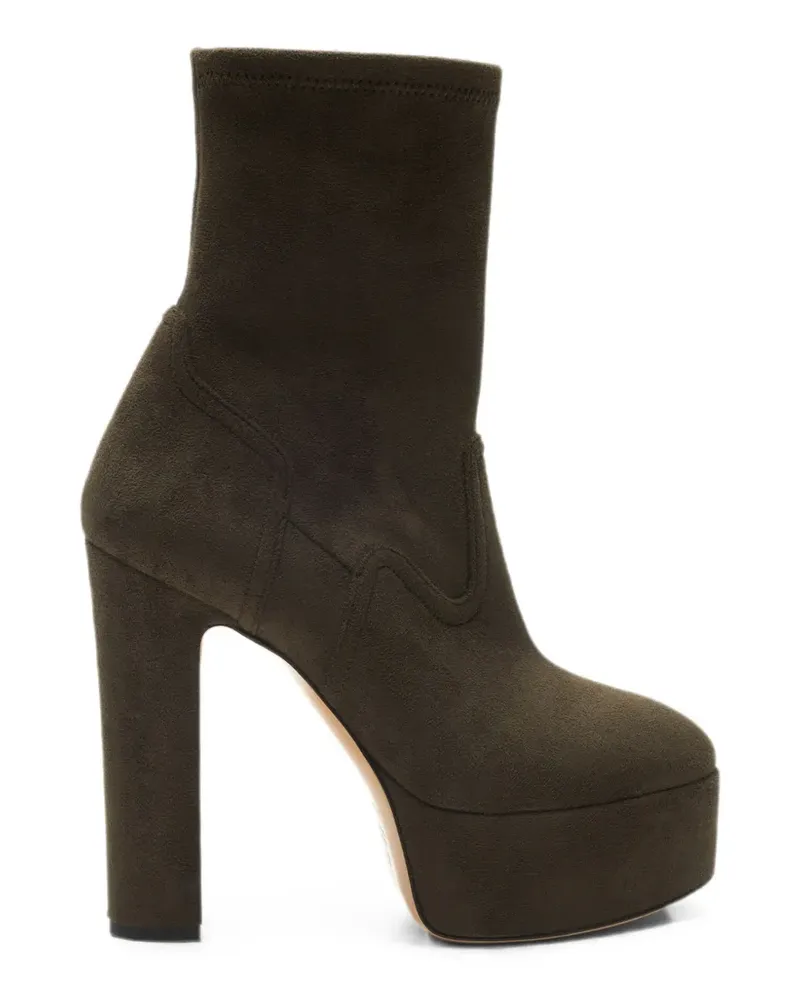 Casadei Patty Arceus platform ankle boots - Grün Grün